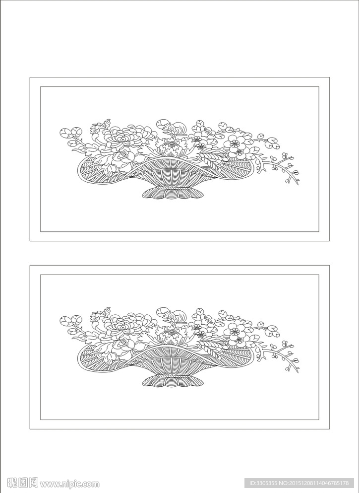 花纹雕刻