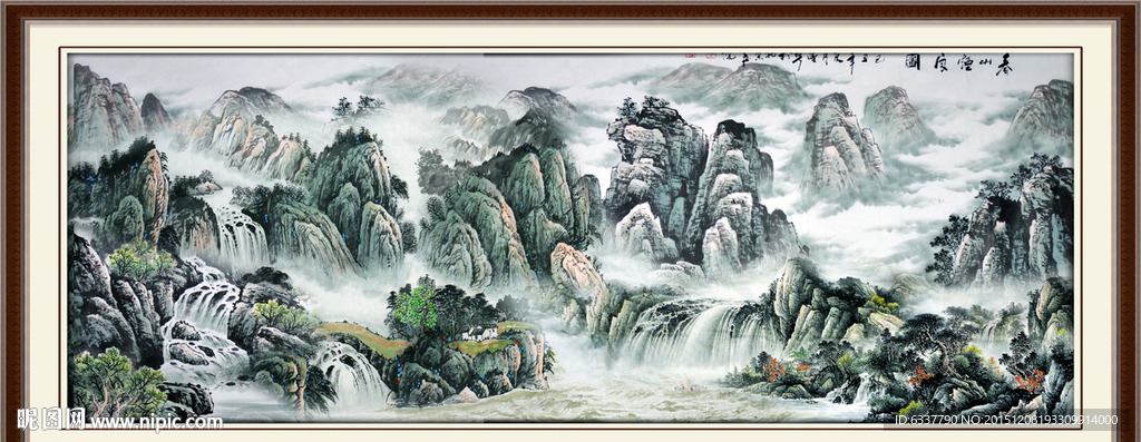 国画山水