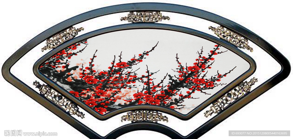 国画梅花图片