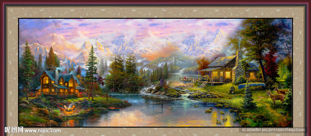 风景油画