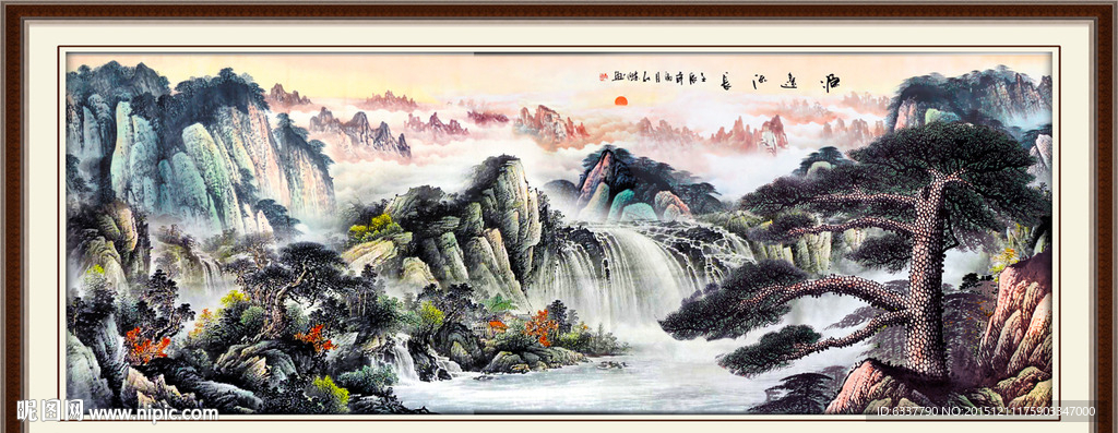 迎客松