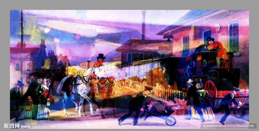 人物油画