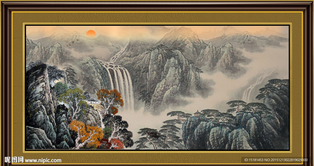 国画山水