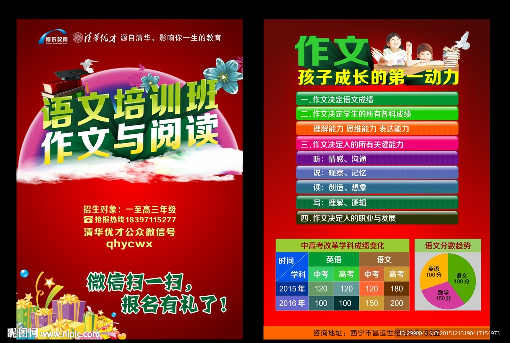 语文培训班 作文与阅读