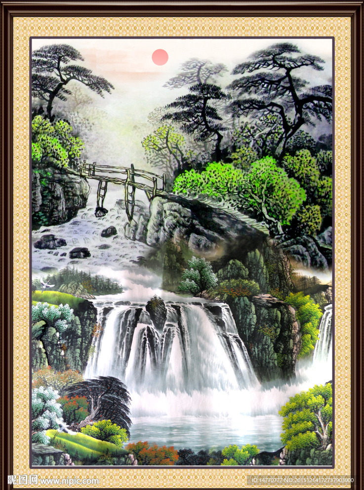 山水风景国画