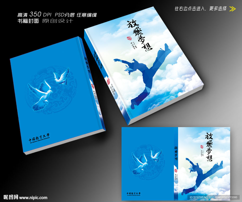 放飞梦想画册设计(平面图)