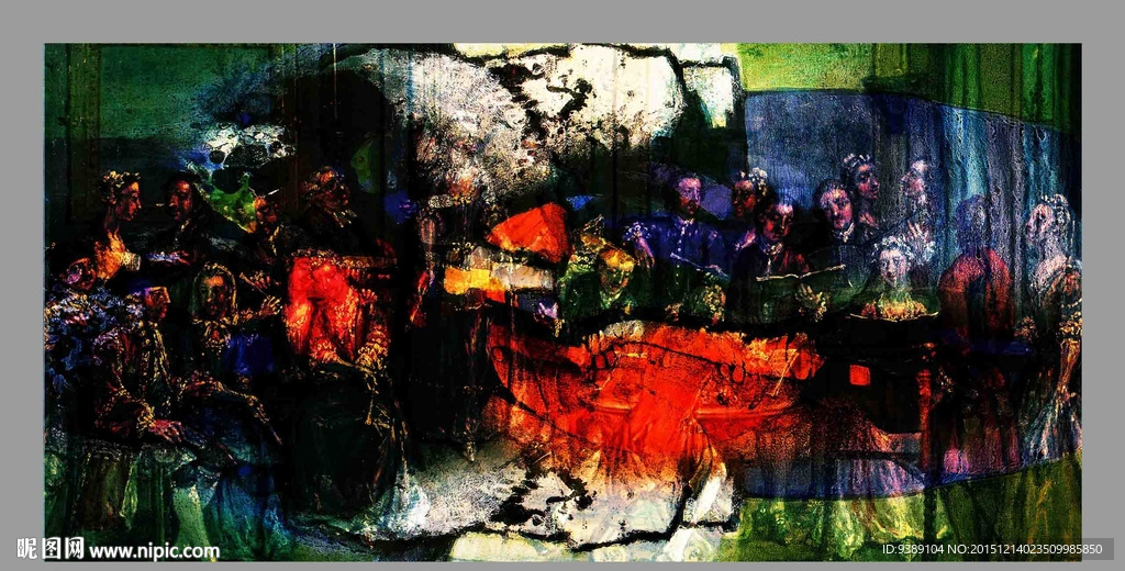 人物油画