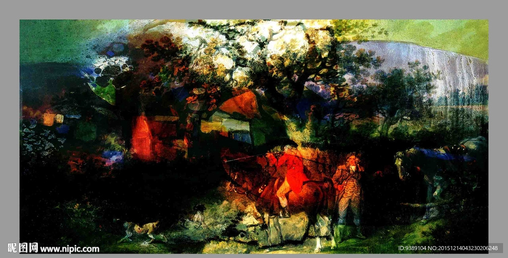 人物油画