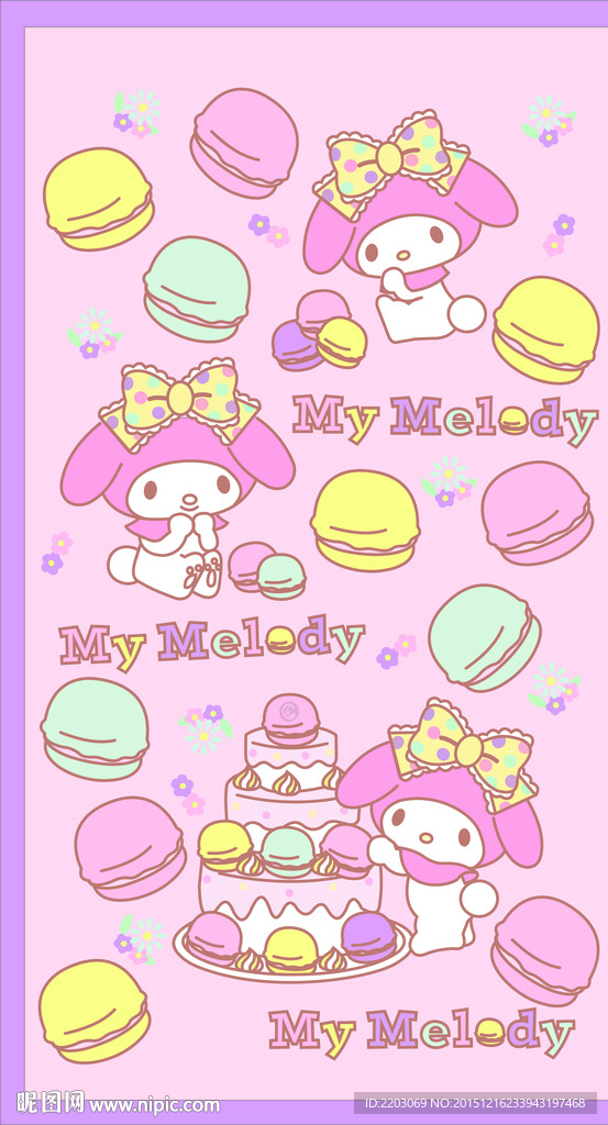 my meledy卡通矢量素材