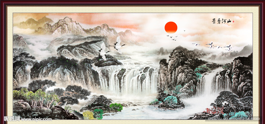 山水画 国画山水