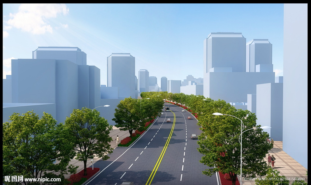 人民路道路绿化