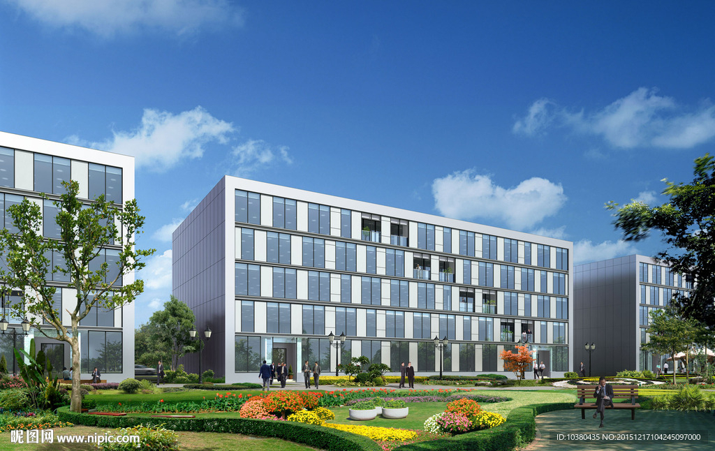 多层小区景观效果