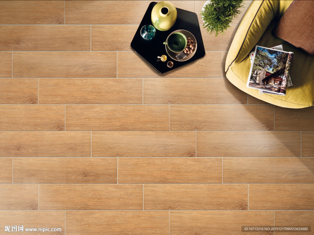 木纹砖展示高清效果图图片