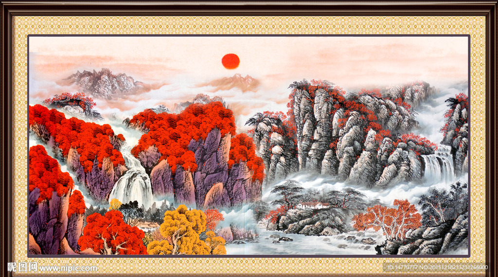 国画山水