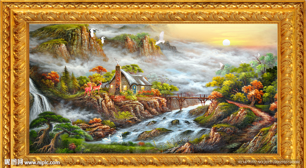 油画风景