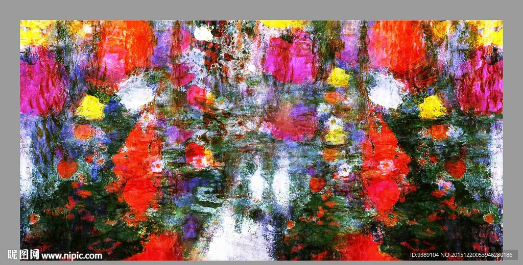 抽象油画