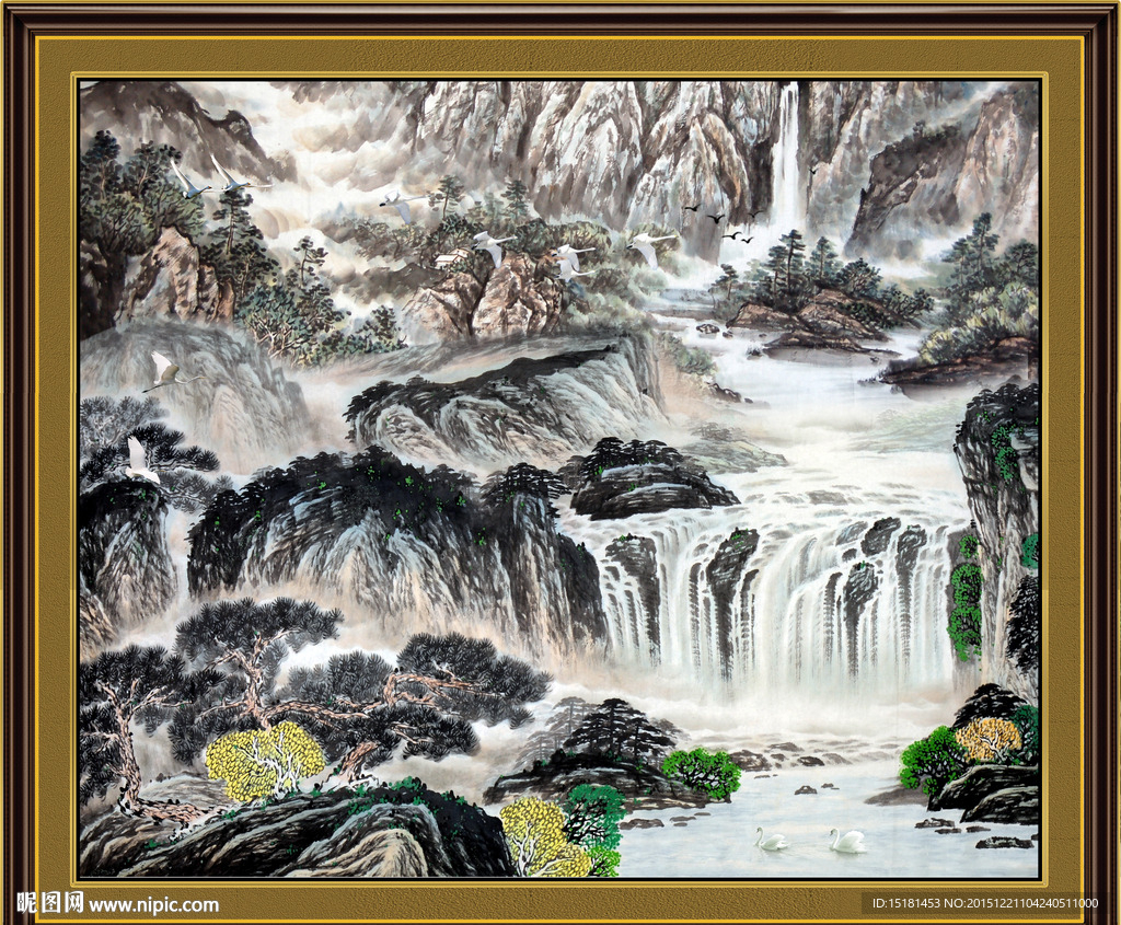 国画山水