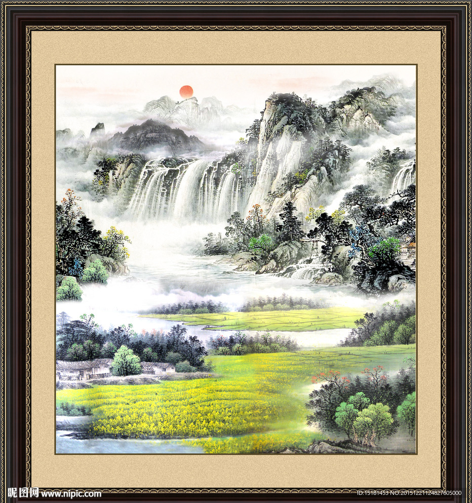 国画山水