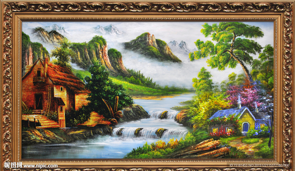 油画风景