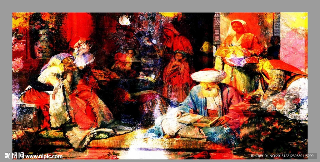 人物油画