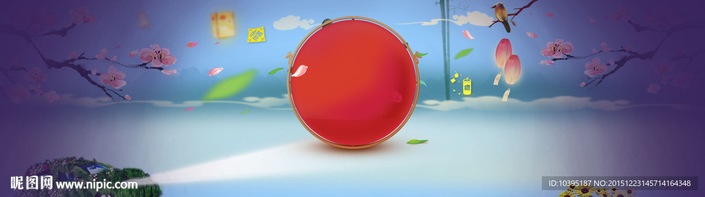 淘宝女装海报背景素材