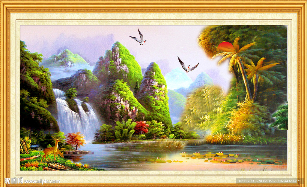 风景油画