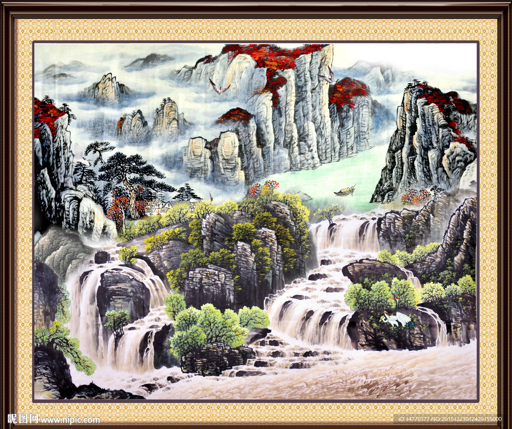 国画山水
