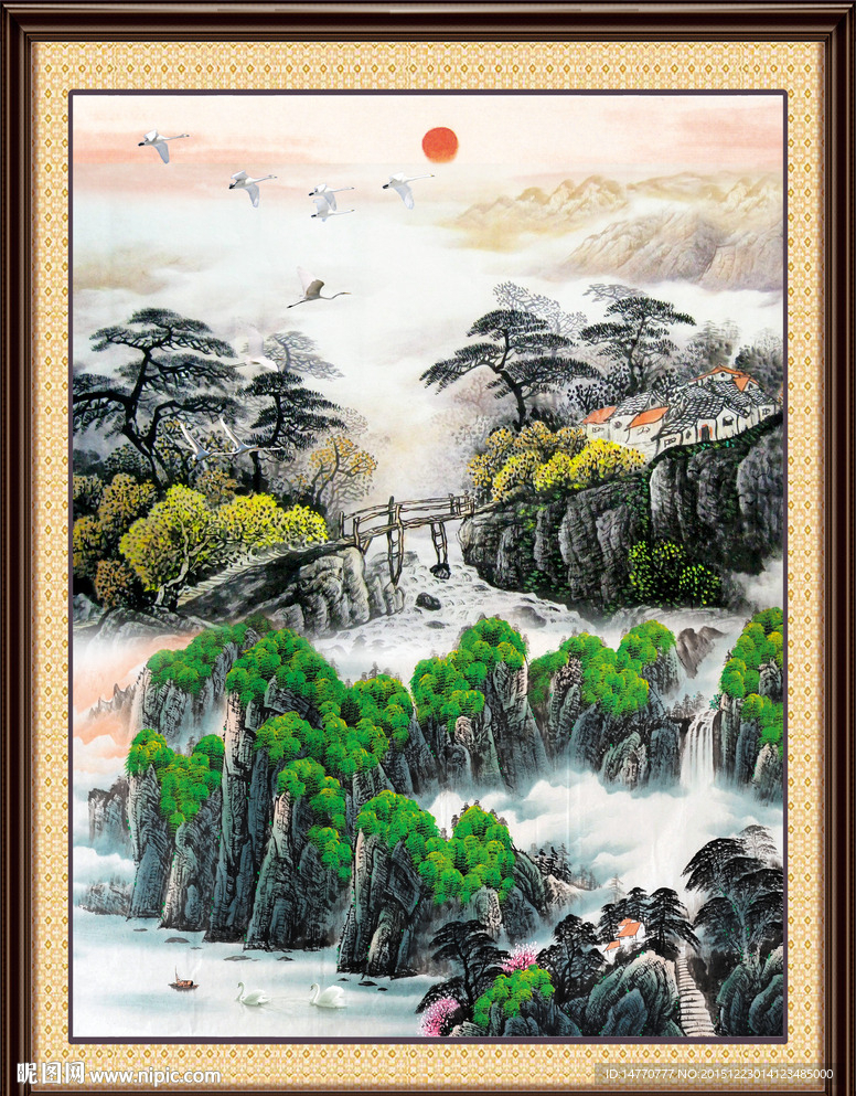 旭日东升