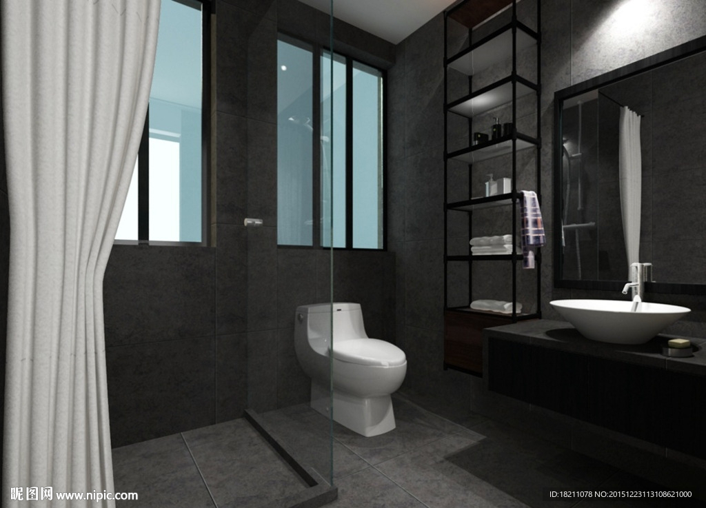 简约卫生间设计