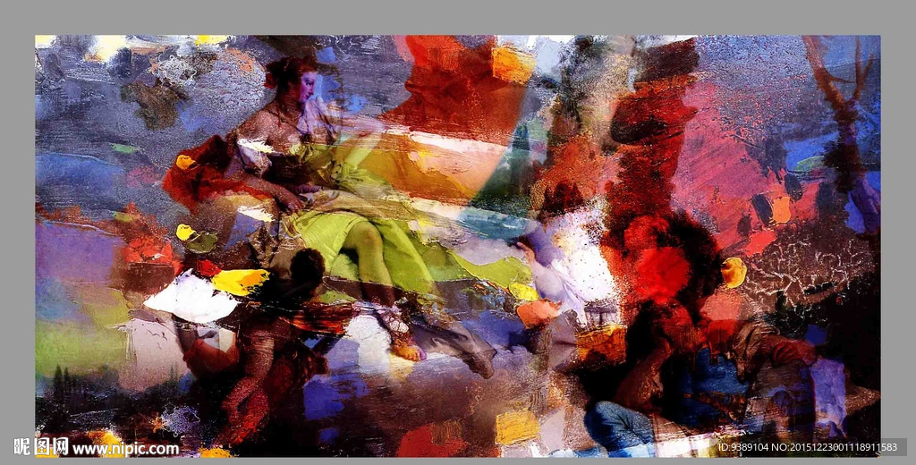 人物油画