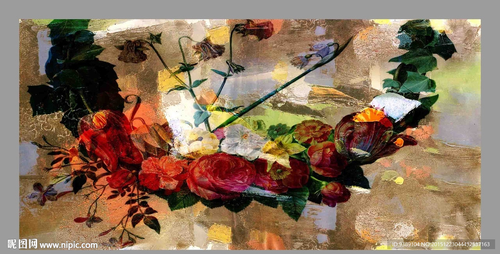 花卉油画
