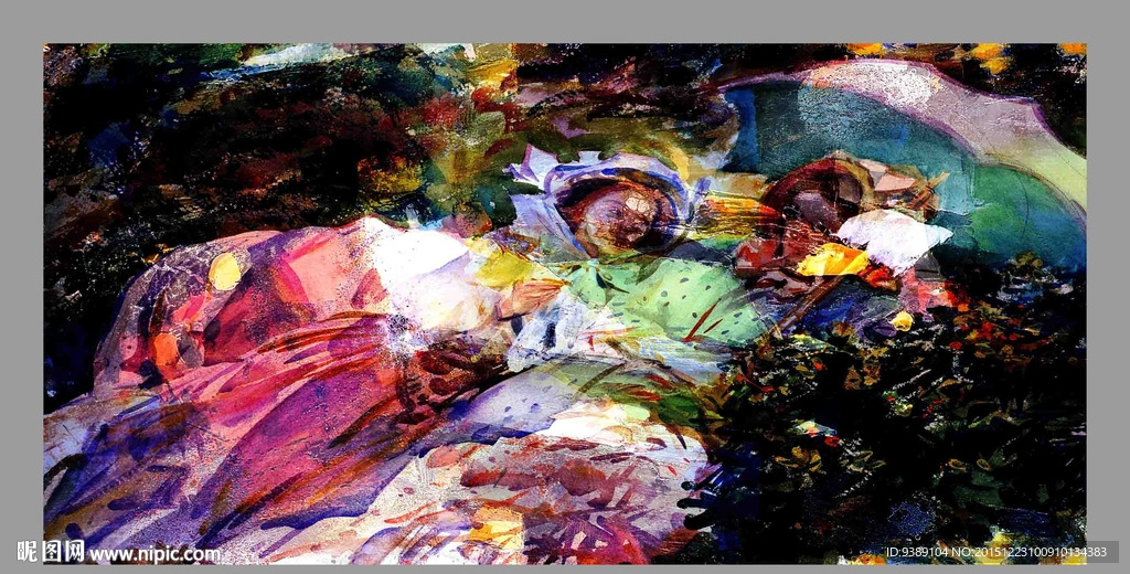 人物油画