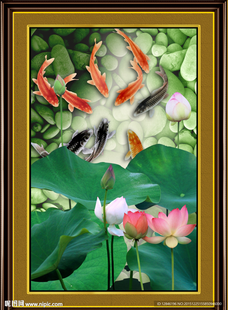 荷花图