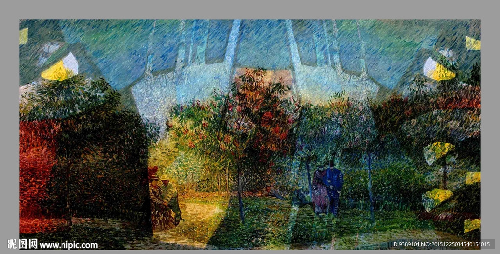 花卉油画