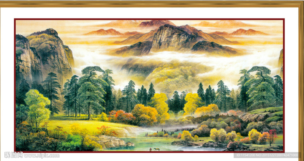 国画山水