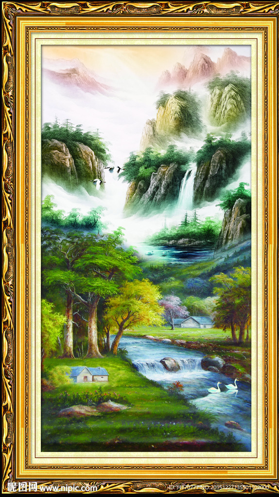 油画风景