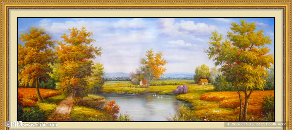 风景油画