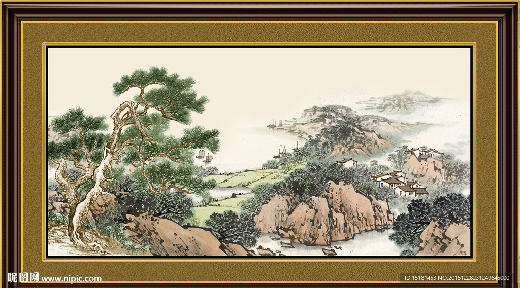 国画山水