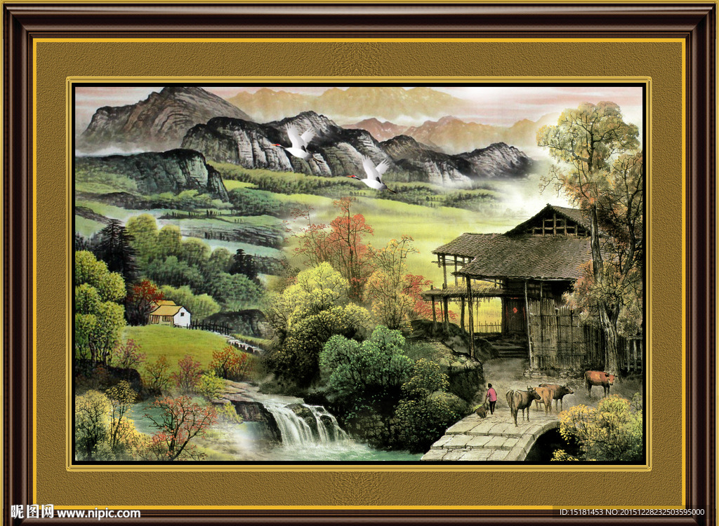 国画山水