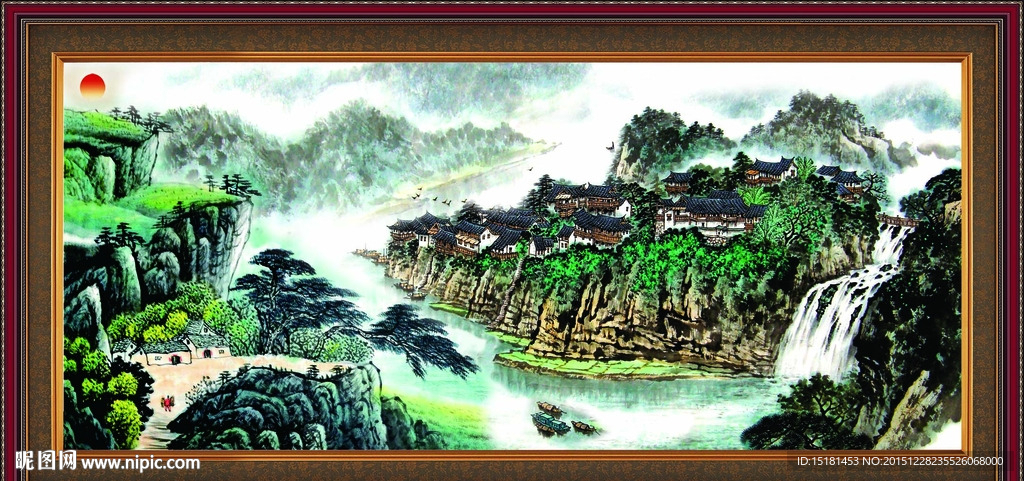国画山水