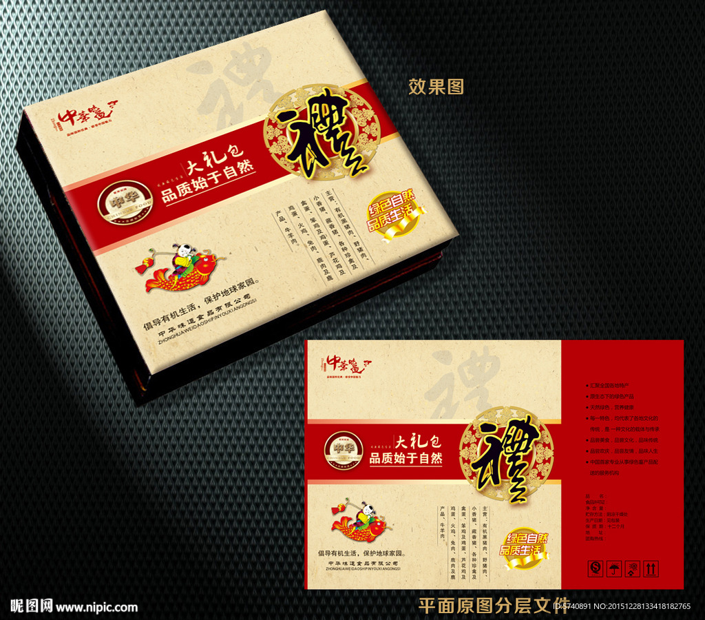 年货大礼包（展开分层）