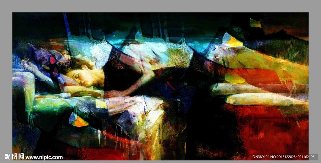 人物油画