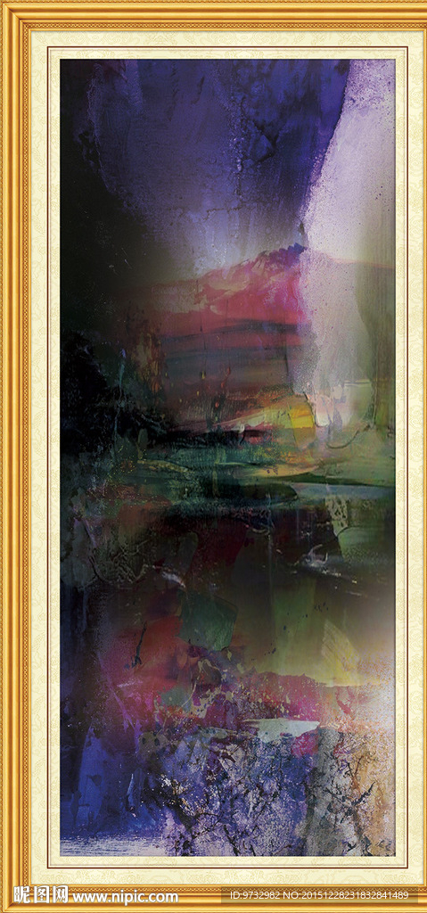 抽象油画