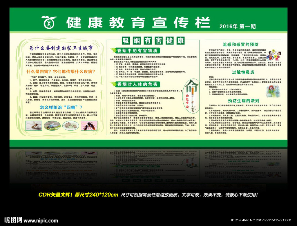 健康教育宣传栏