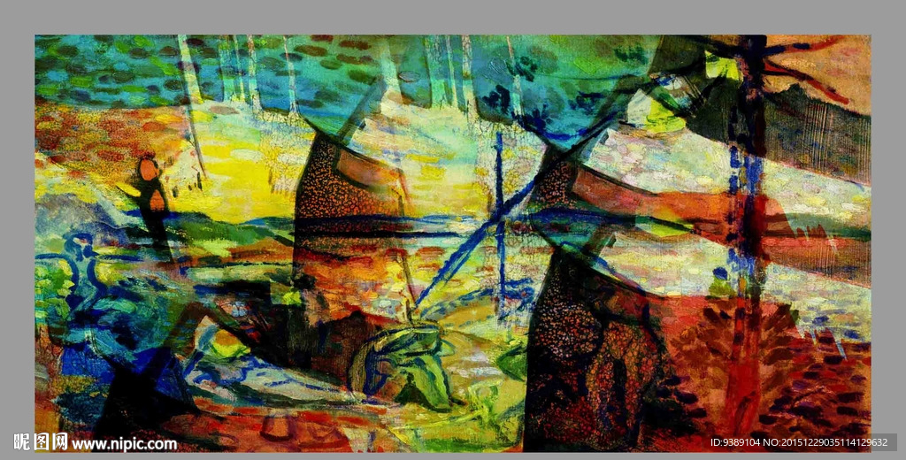 野兽派油画