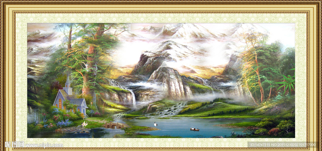 风景油画
