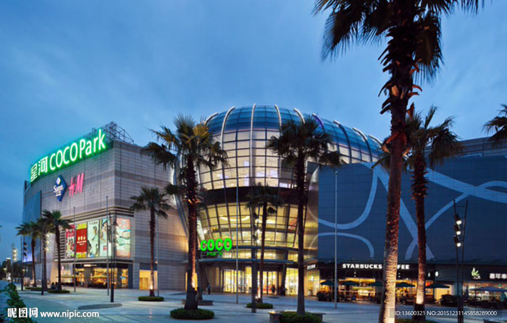 龙岗cocopark 3d模型
