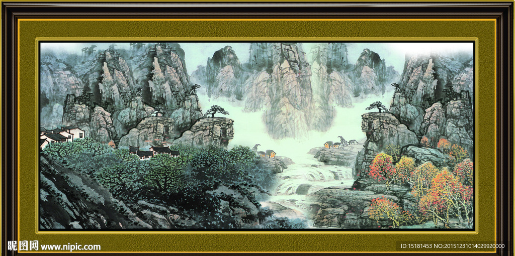 国画山水