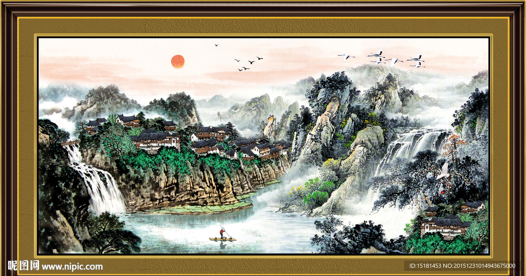 国画山水