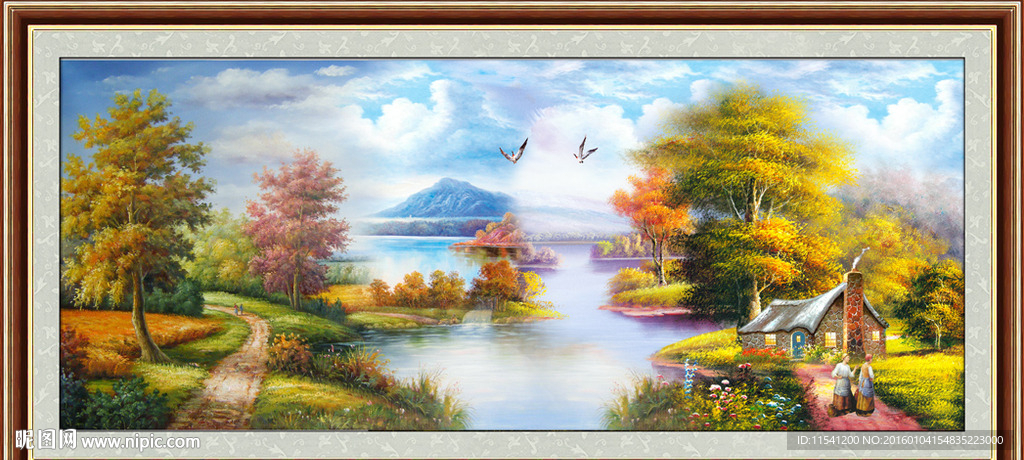 油画